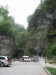 Watkins Glan Gorge - entrance. Only a parking fee or free with camping at Watkins Glan State Park.